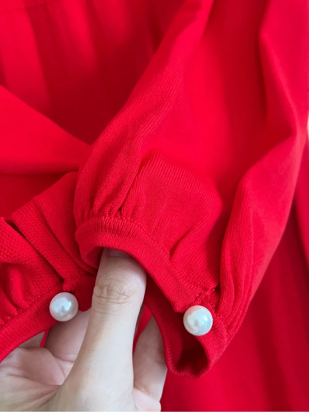 Pomander Place Tuckernuck Red Long Sleeve Lennox Maxi Dress